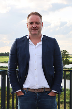 Penningmeester Henry Heutink