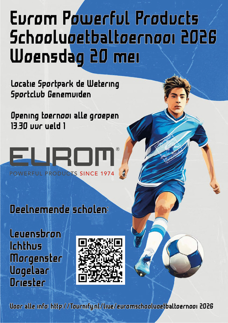 EUROM Schoolvoetbaltoernooi