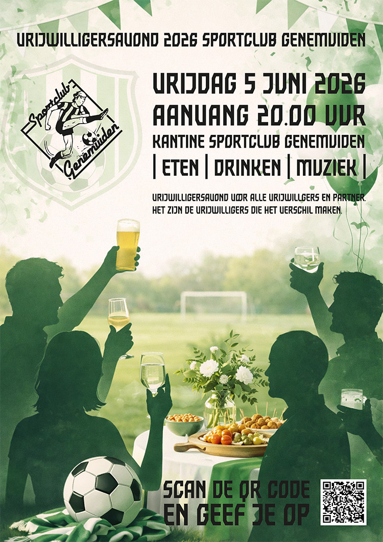 Vrijwilligersavond 2026