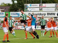 013 2016 Genemuiden Oranje Nassau  03-09-2016: Voetbal: SC Genemuiden v Oranje Nassau: Genemuiden / Genemuiden vs Oranje Nassau / Hoofdklasse B zaterdagamateurvoetbal /