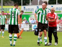 017 2016 Genemuiden Oranje Nassau  03-09-2016: Voetbal: SC Genemuiden v Oranje Nassau: Genemuiden / Martijn Jansen of genemuiden / Hoofdklasse B zaterdagamateurvoetbal /