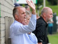 032 2016 Genemuiden Oranje Nassau  03-09-2016: Voetbal: SC Genemuiden v Oranje Nassau: Genemuiden / Trainer coach Patrick Zwart of Oranje Nassau / Hoofdklasse B zaterdagamateurvoetbal /